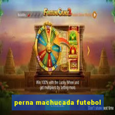 perna machucada futebol